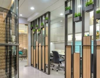 Newly renovated office (illustration)