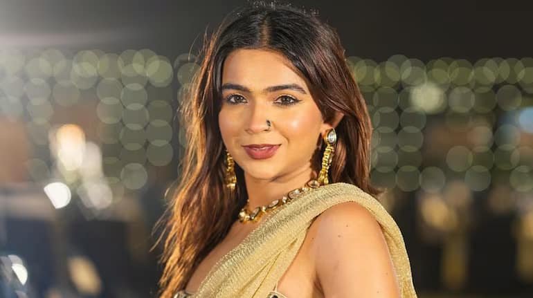 Successful influencer Apoorva Makhija attending an event following the controversial PR stunt